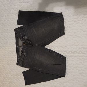 Slate colored skinny jeans